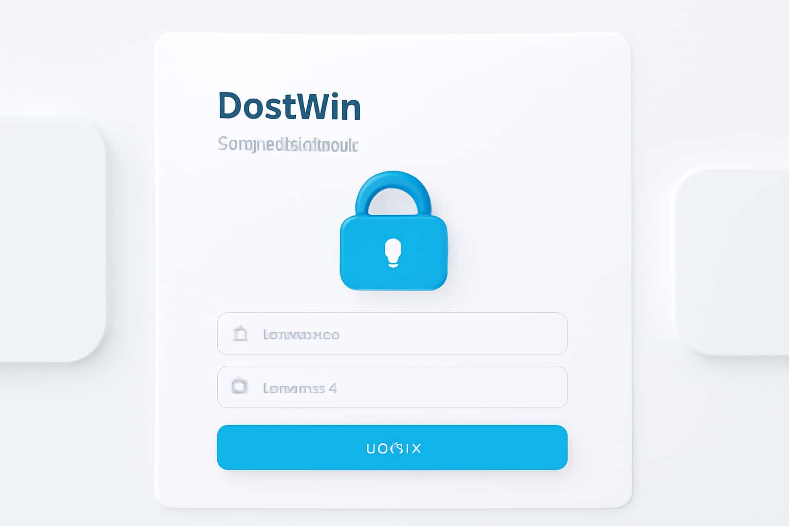 DostWin User Authentication Interface