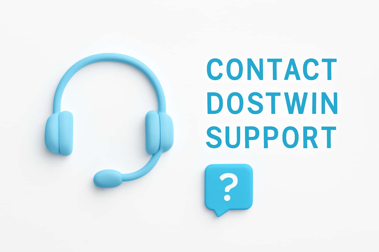 Contact DostWin Support Interface